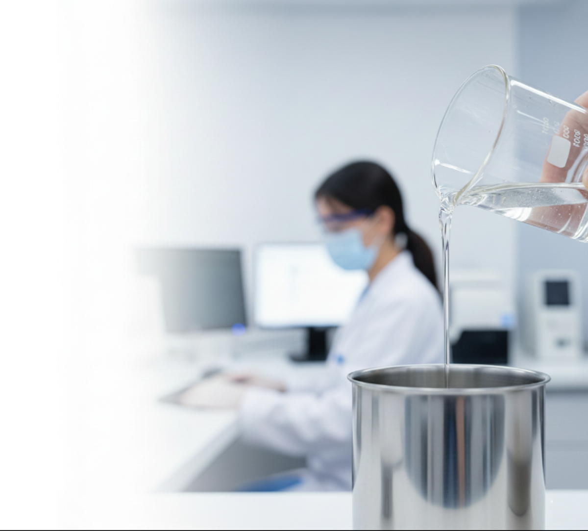 Lab equipment and cosmetic textures